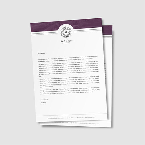 Real Estate Letterhead