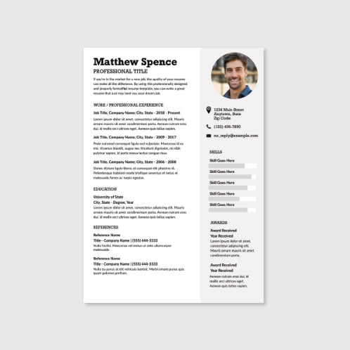 Resume No. 177