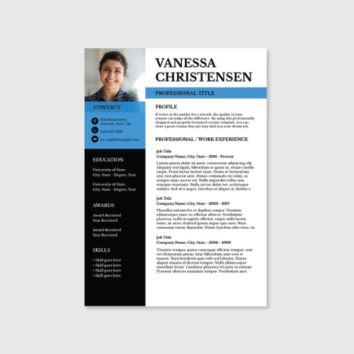 Resume No. 186