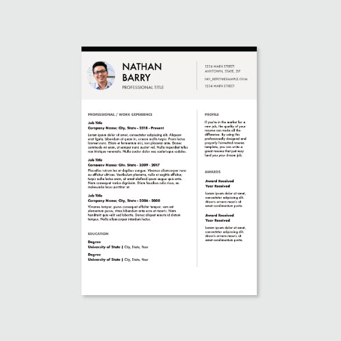 Resume No. 187