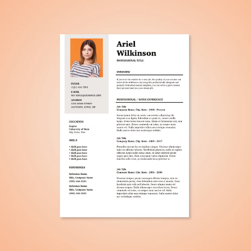 Resume No. 191