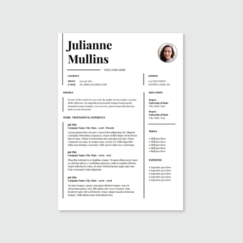 Resume No. 192