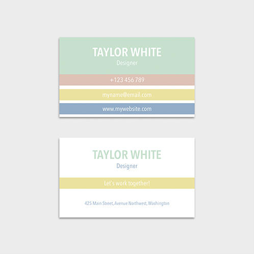 Retro Business Card