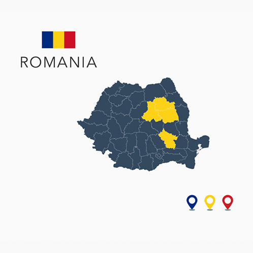 Romania Map