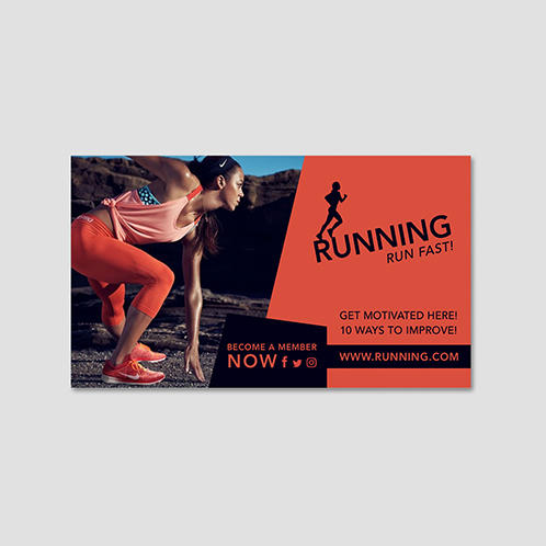 Running Facebook Cover