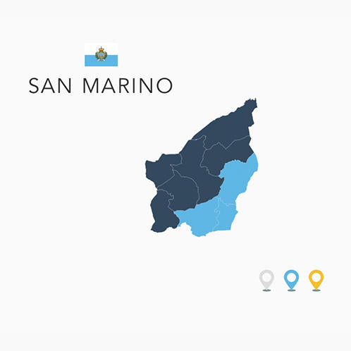 San Marino Map