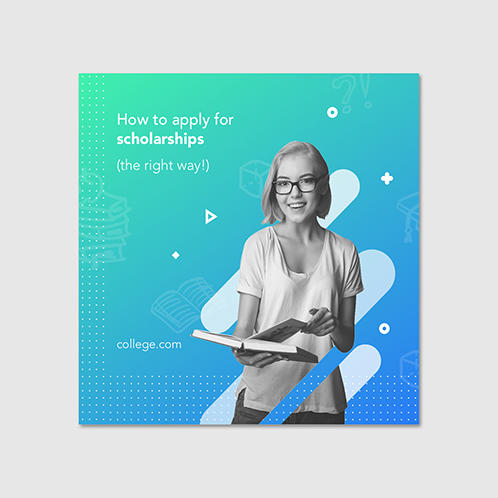 Scholarship Social Media Post