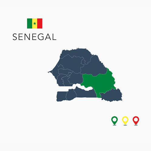 Senegal Map