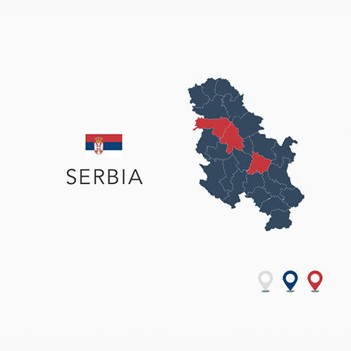 Serbia Map