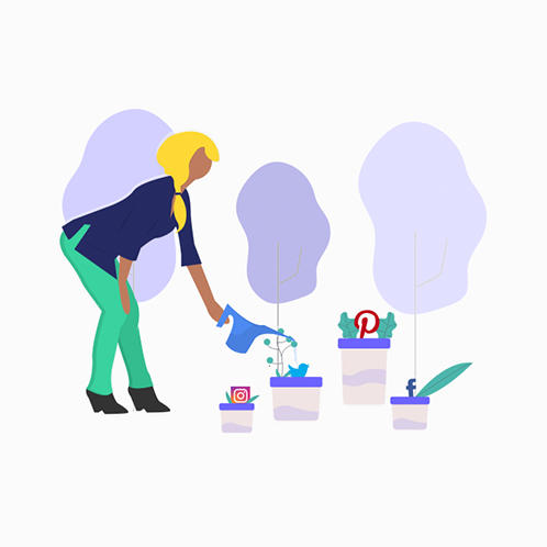 Social Strategy Illustration