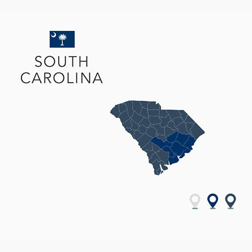 South Carolina Map