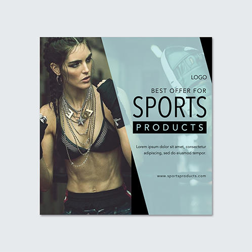 Sports Products Social Media Post