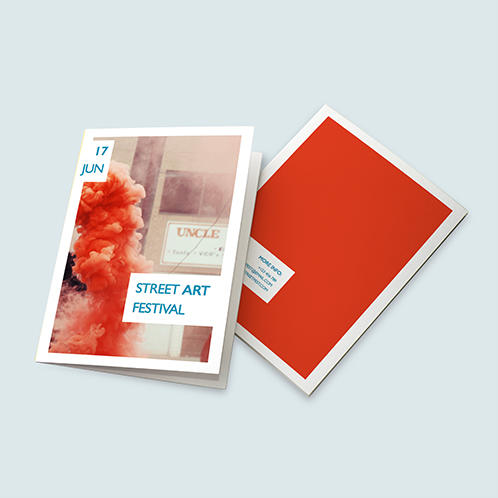 Street Art Festival Brochure