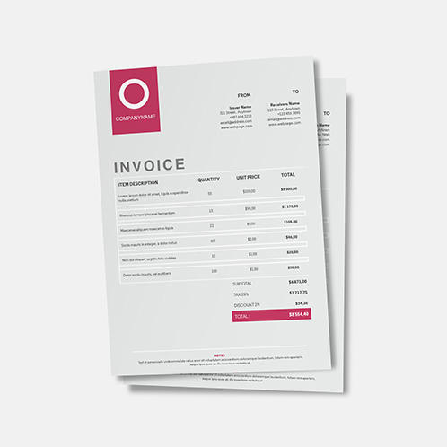 Stylish Invoice