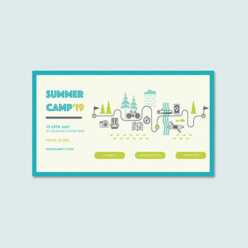 Summer Camp Facebook Cover