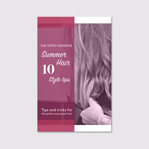 Summer Hair Style Pinterest Post