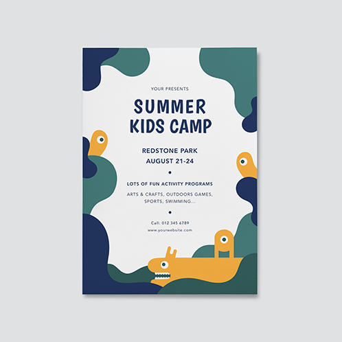 Summer Kids Camp Flyer