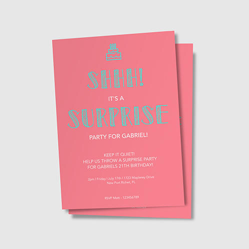 Surprise Party Invitation