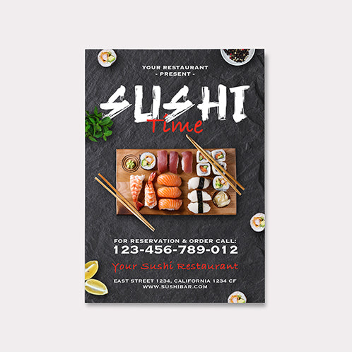 Sushi Time Flyer
