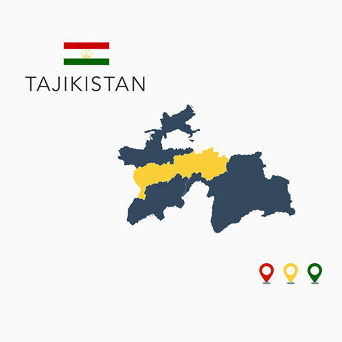 Tajikistan Map