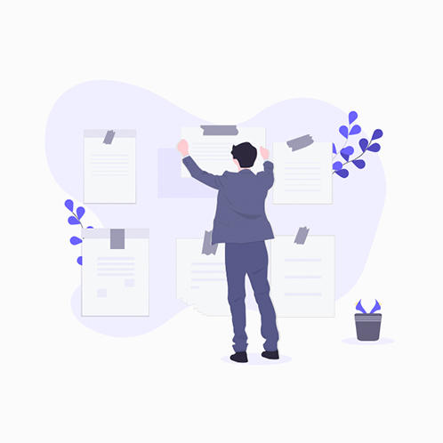 Taking Notes Illustration