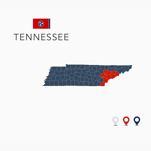 Tennessee Map
