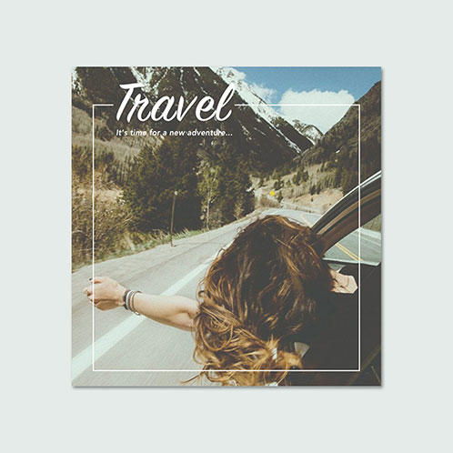 Travel Social Media Post