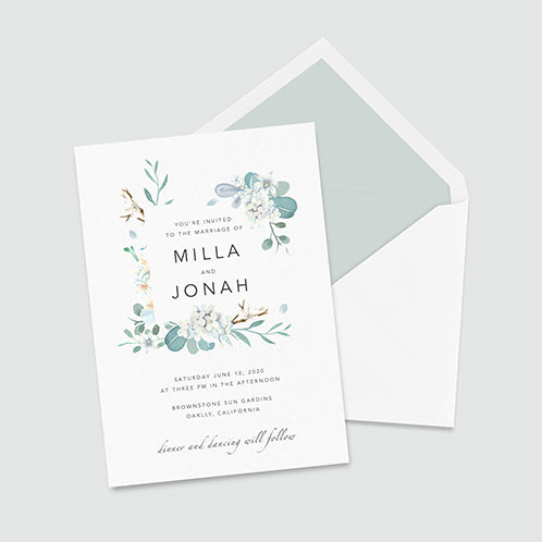 Twigs Wedding Invitation
