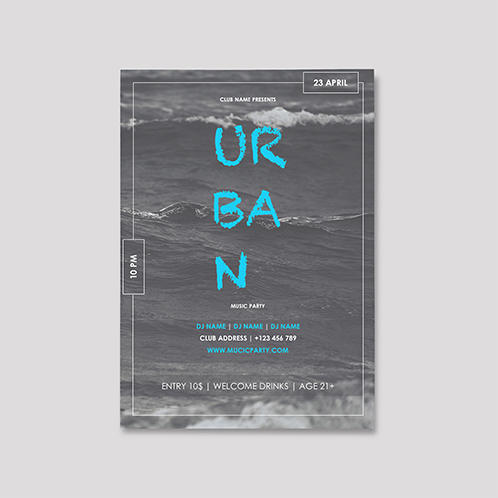Urban Music Flyer