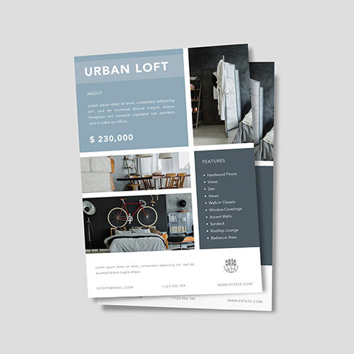 Urban Real Estate Flyer