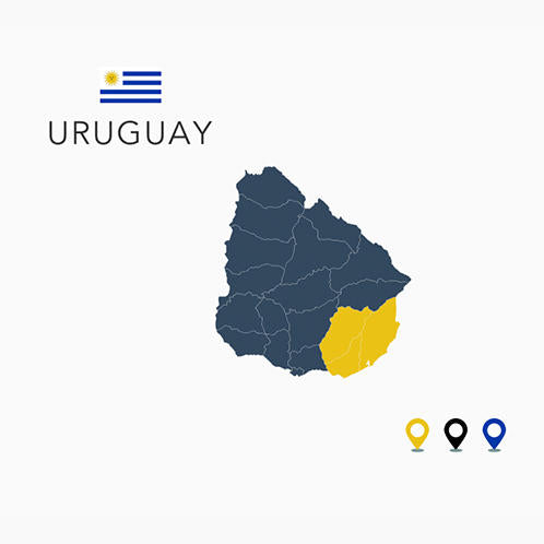 Uruguay Map