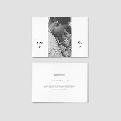 Valentines Card You and Me