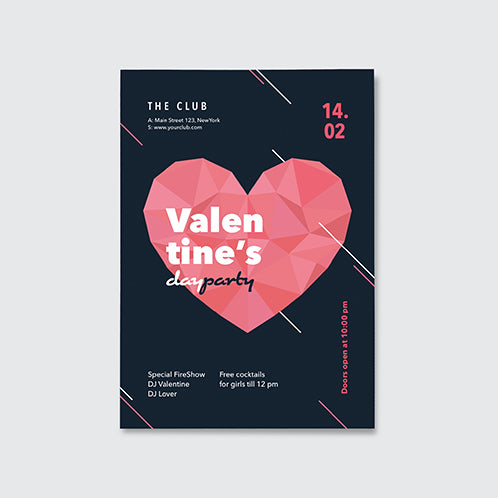 Valentines Day Party Flyer