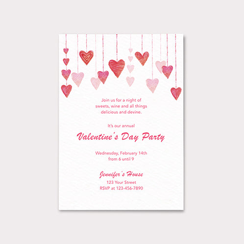 Valentine's Day Party Invitation