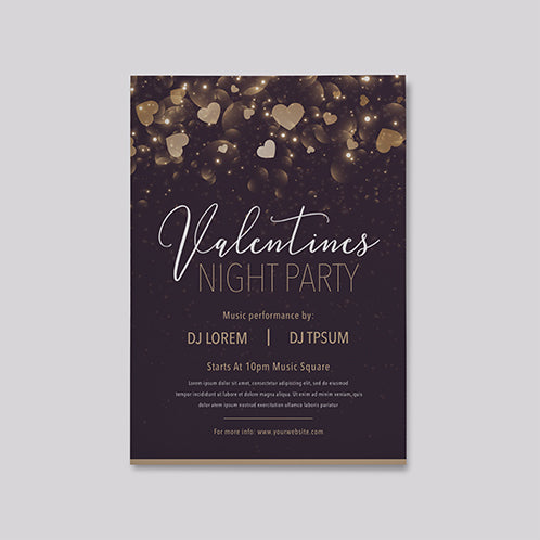Valentines Night Party Flyer