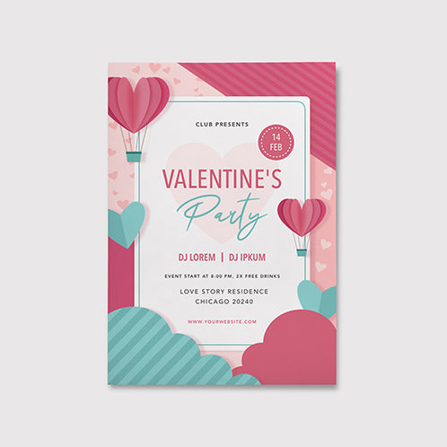 Valentines Party Flyer