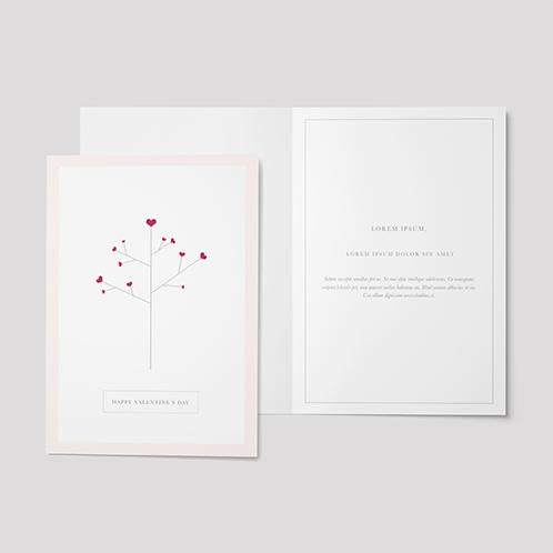 Valentines Tree Card