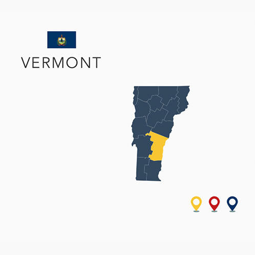 Vermont Map