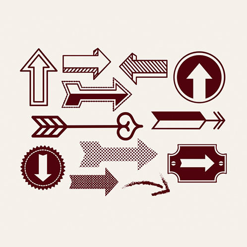 Vintage Arrows Doodles