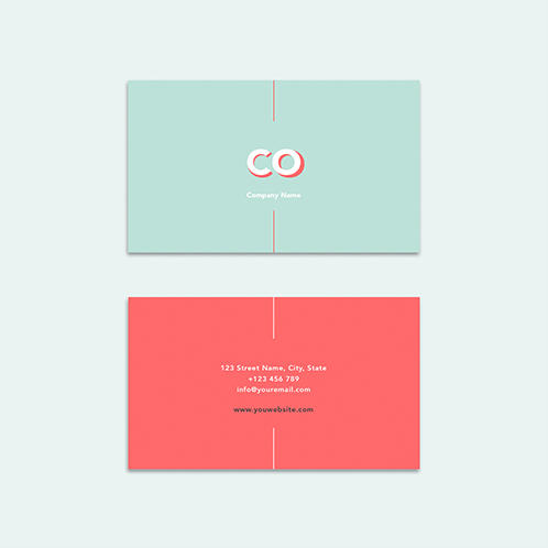 Vintage Business Card