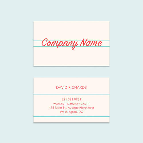 Vintage Business Card