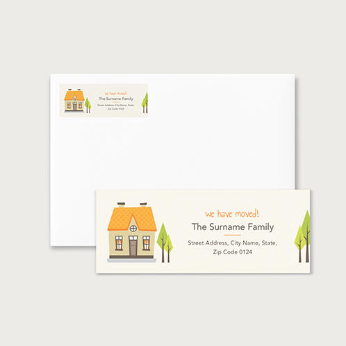 We've Moved Address Label