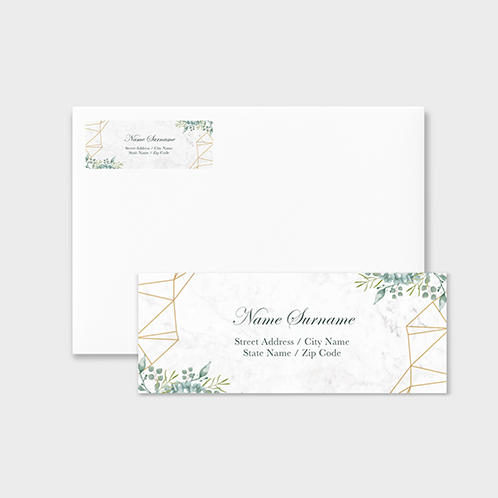 Wedding Address Label