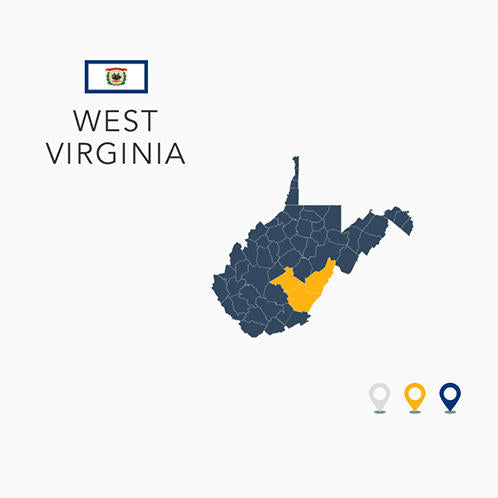 West Virginia Map