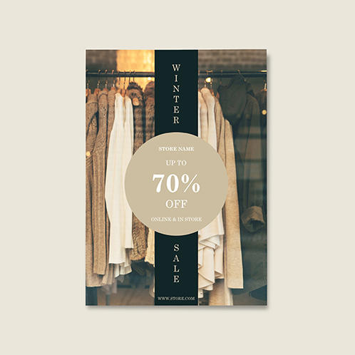 Winter Sale Flyer