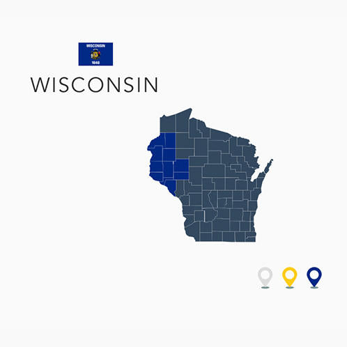 Wisconsin Map