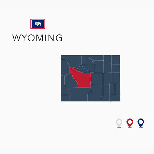 Wyoming Map