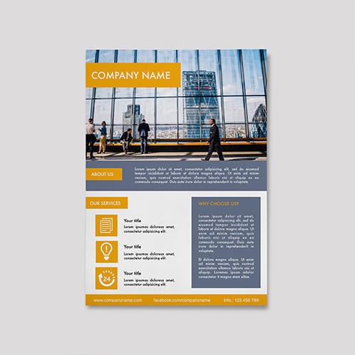 Yellow Corporate Flyer 01