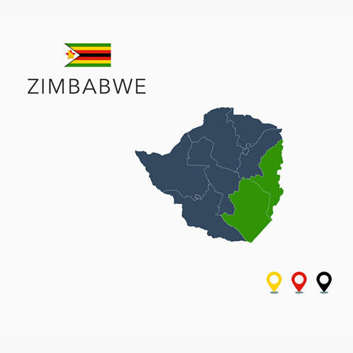 Zimbabwe Map