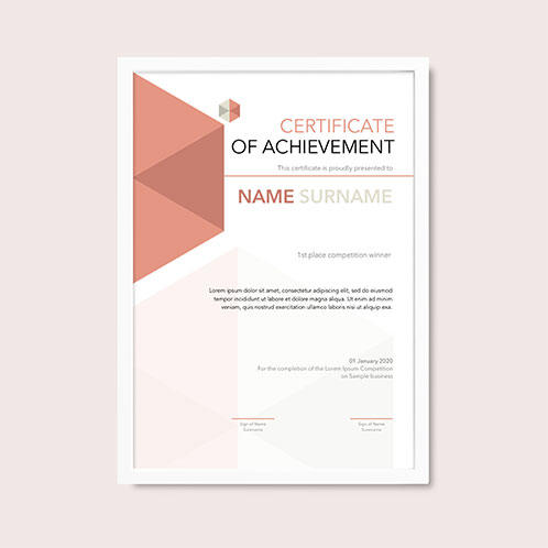 Abstract Achievement and Diploma